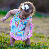 AnnLoren Baby and Big Girls Mermaid Swing Tank Top Spring Summer Separates